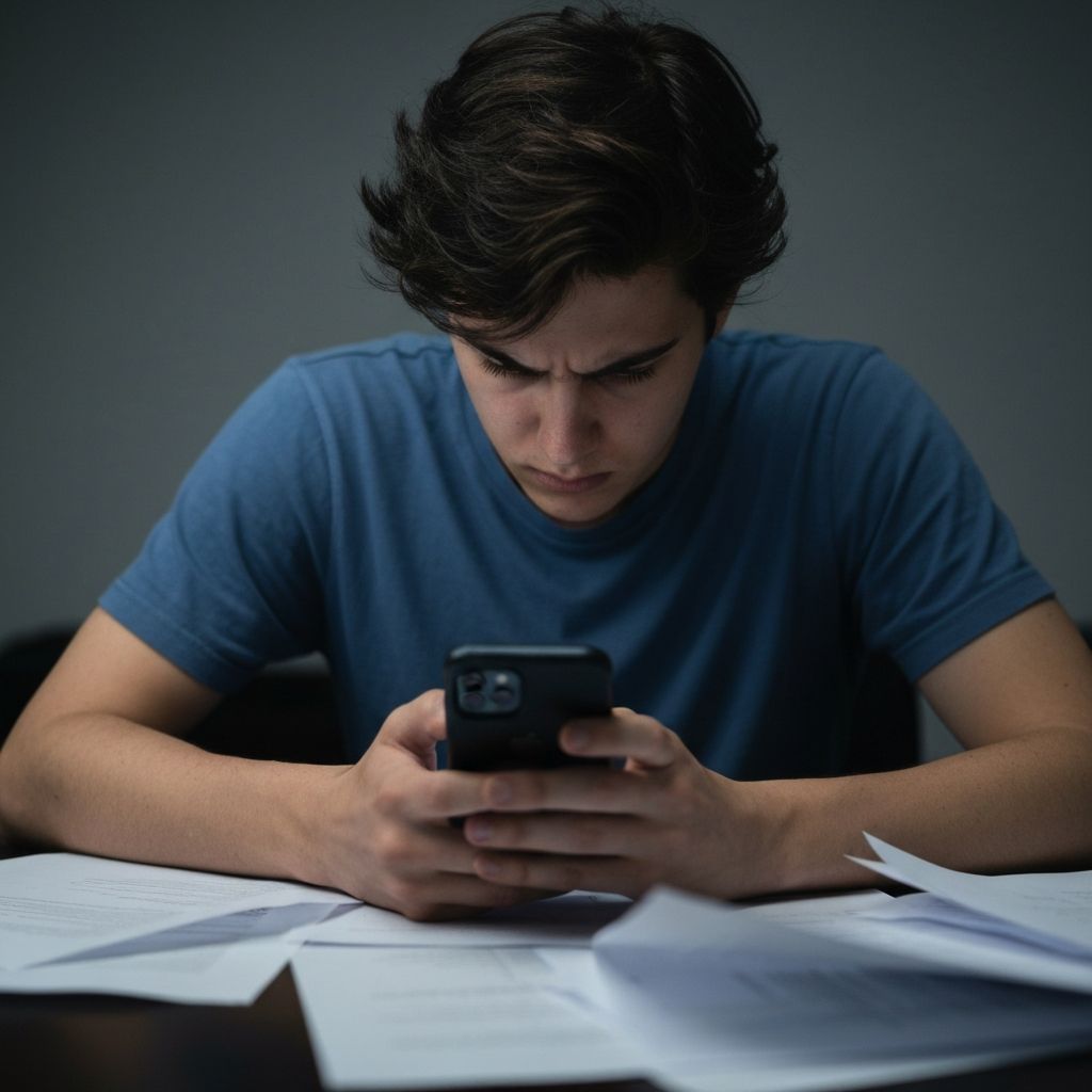 Ilustração sobre Falta de foco e atenção